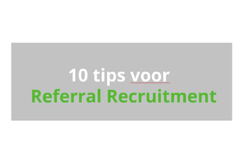 referral recruitment voorbeeld|Iba pa.